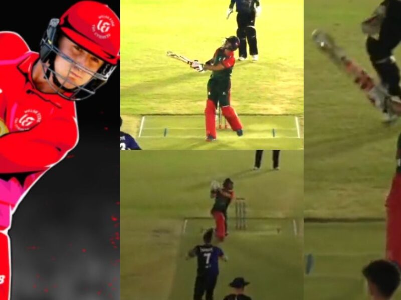 Leus Du Plooy Created Havoc In T-10, Scored 163 Runs In Just 40 Balls
