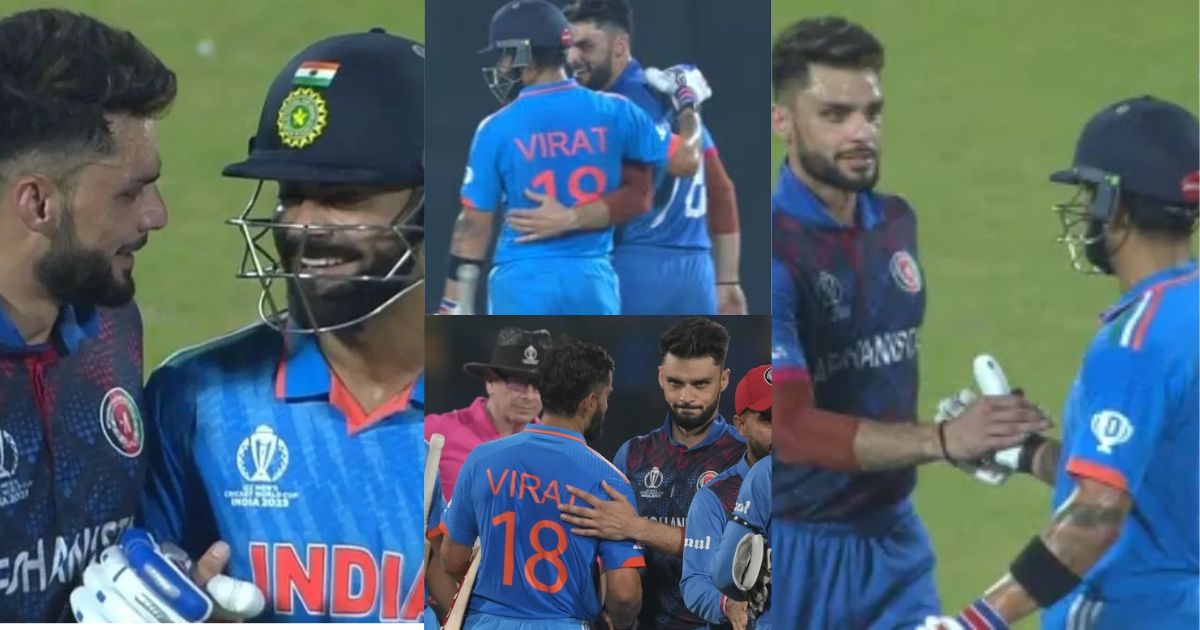Virat Kohli And Naveen Ul Haq Ended The Fight By Hugging Each Other, This Video Of Them Went Viral