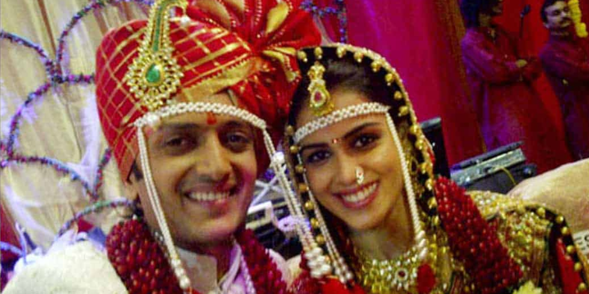 Genelia D'Souza-Riteish Deshmukh