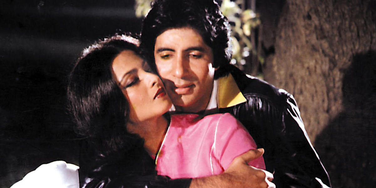 Rekha And Amitabh Bachchan