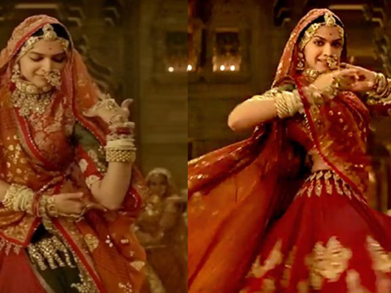 Deepika-Padukone-Danced-Wearing-A-30-Kg-Lehenga-And-400-Kg-Gold-Jewellery