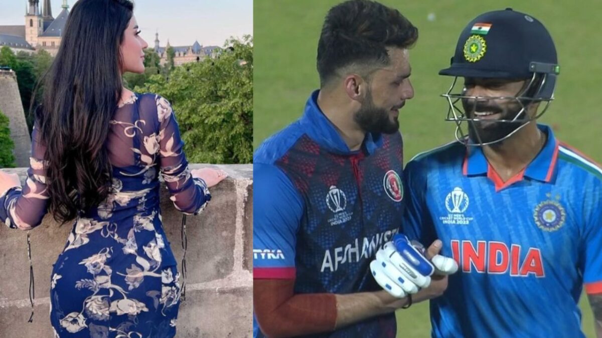 Afghan Model Said This By Tweeting The Video Of Virat Kohli And Naveen Ul Haq