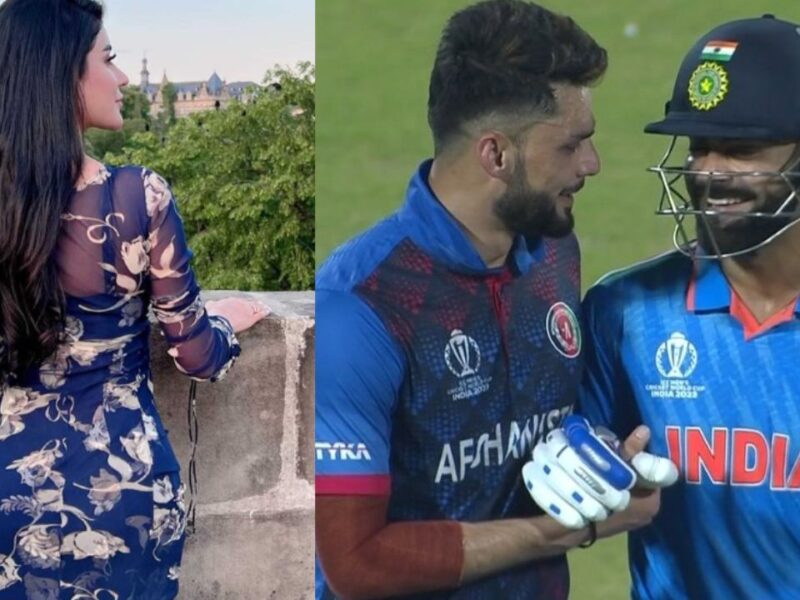 Afghan Model Said This By Tweeting The Video Of Virat Kohli And Naveen Ul Haq