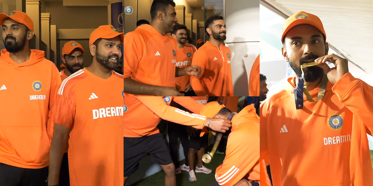 After The Victory, Kl Rahul Was Given The Medal In A Special Way, Team India Video Goes Viral