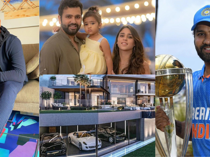 Team India Captain Rohit Sharma Is The Owner Of Crores, You Will Be Surprised To Know His Net Worth
