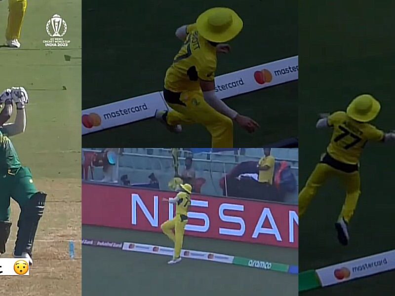 Sa-Vs-Aus-Australian-Fielder-Jumped-8-Feet-High-Saved-6-Runs-You-Will-Video-Went-Viral