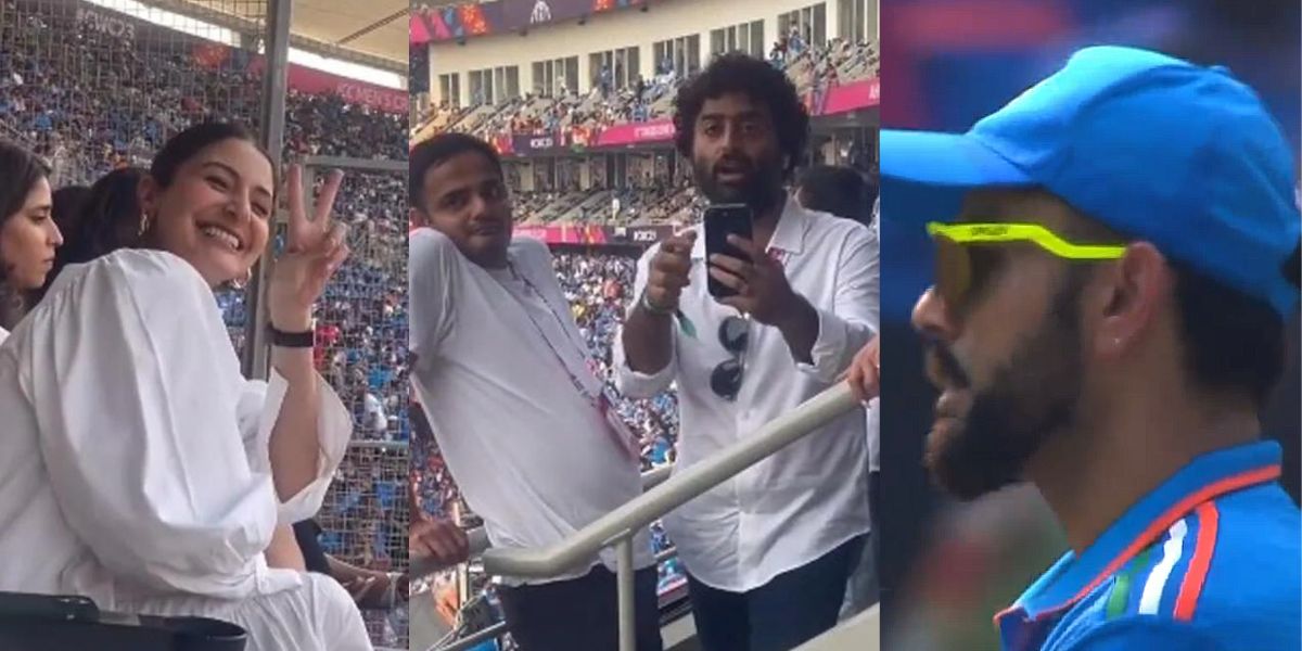 Anushka Sharma Posed For Arijit Singh In India-Pak Match, Video Went Viral