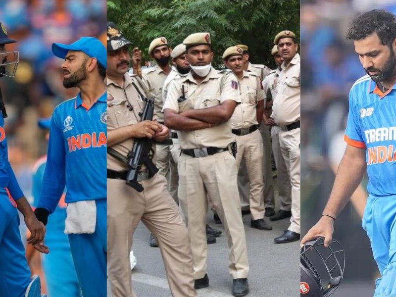 Police Took Major Action On This Mistake Of Rohit Sharma During World Cup 2023