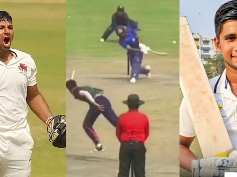 Sarfaraz Khan'S Brother Musheer Khan Scored 160 Runs At A Strike Rate Of 123.