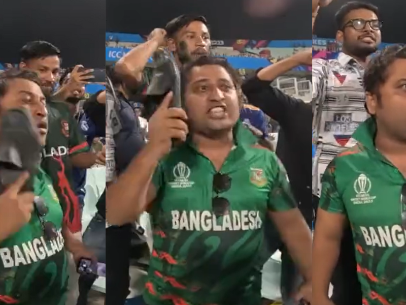 After The Shameful Defeat To Netherlands In World Cup 2023, Bengali Fans Hit Themselves With Shoes