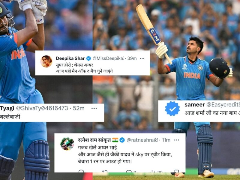 When Shreyas Iyer Played A Half-Century, Fans Praised Him On Social Media