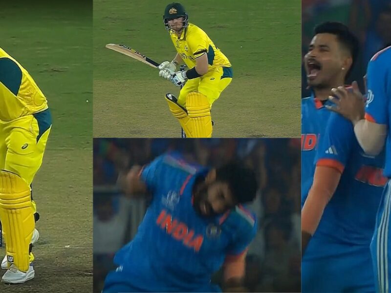 Steve-Smith-Out-In-Front-Of-Jasprit-Bumrah'S-Speed-Video-Went-Viral