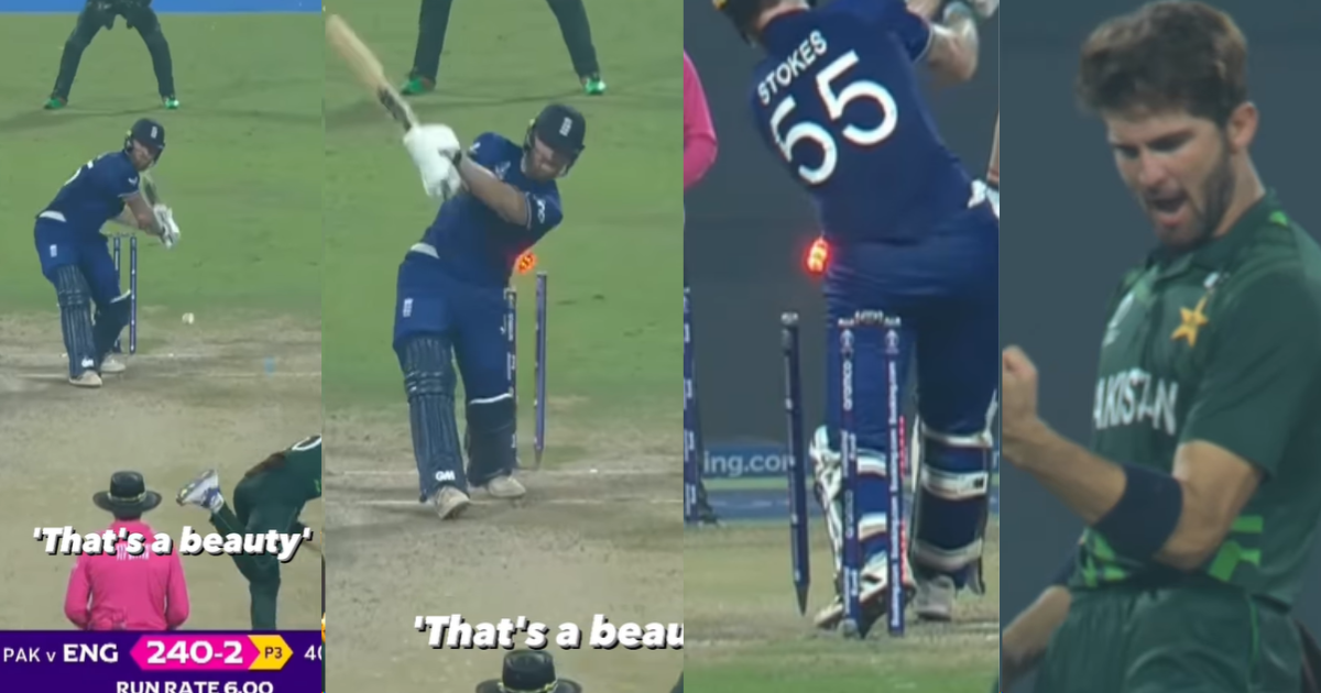 Shaheen Shah Afridi Did All The Work Of Ben Stokes With His Master Stroke.