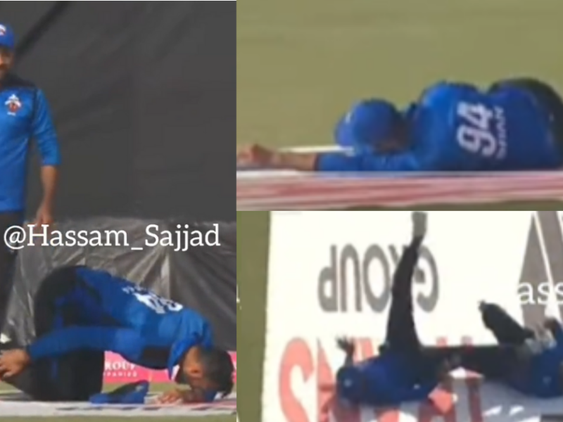 This Veteran Of Pakistan Injured His Fellow Player By Kicking Him On The Middle Of The Field