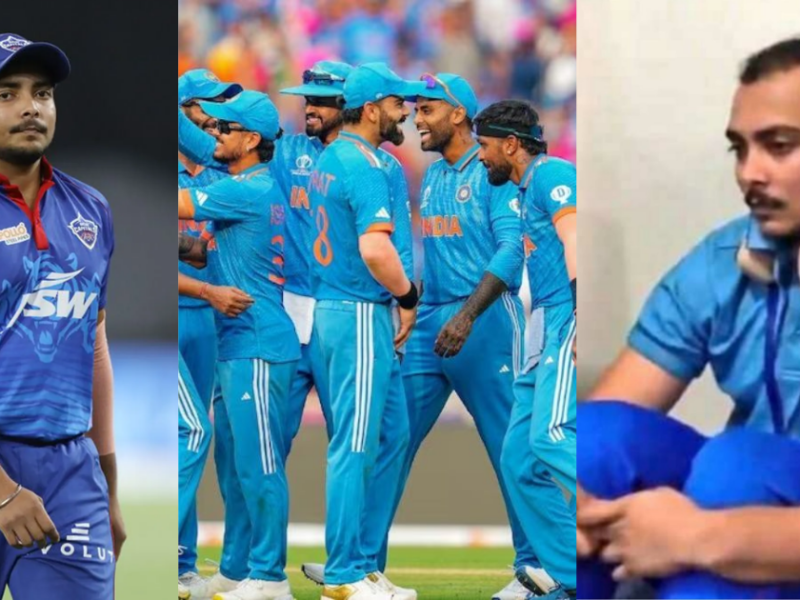 Delhi Capitals Dropped Prithvi Shaw From The Team