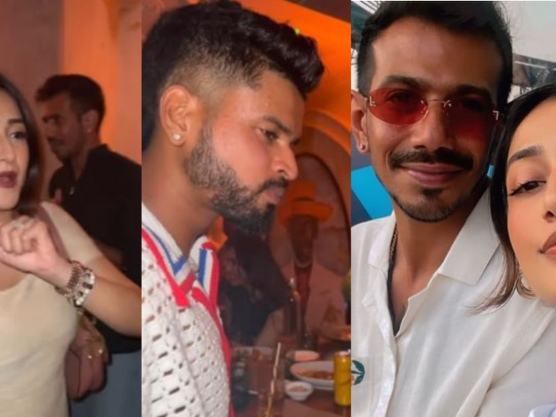Shreyas Iyer Arrives To Party With Dhanashree Verma Amid World Cup 2023