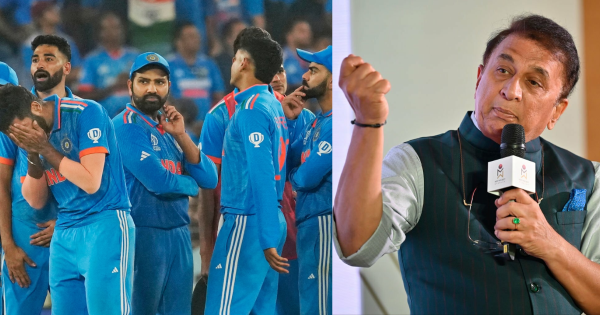 Sunil Gavaskar Came Out In Support Of Team India After The Defeat, Losing Is Not A Shame