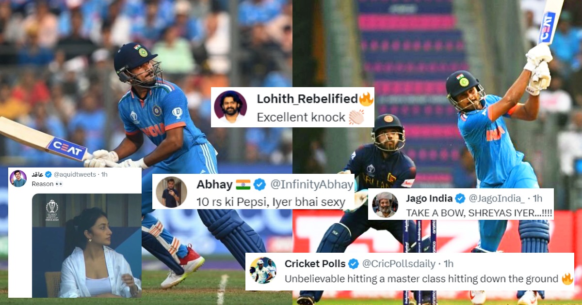 Shreyas Iyer Scored 82 Runs Against Sri Lanka Fans Reacted Like This On Social Media