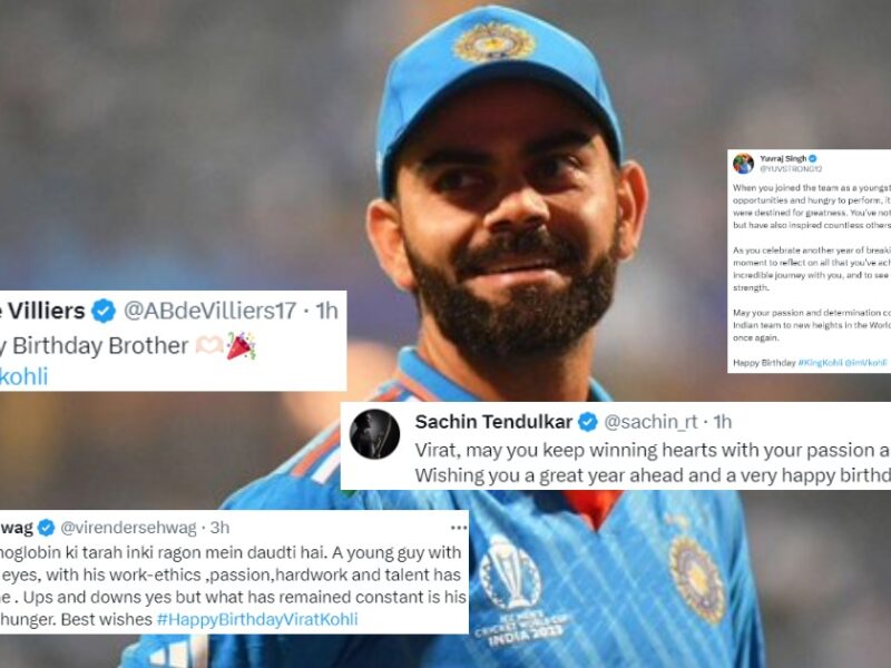 Virat Kohli Is Celebrating His 35Th Birthday Great Players Including Sachin Gave Good Wishes On Social Media