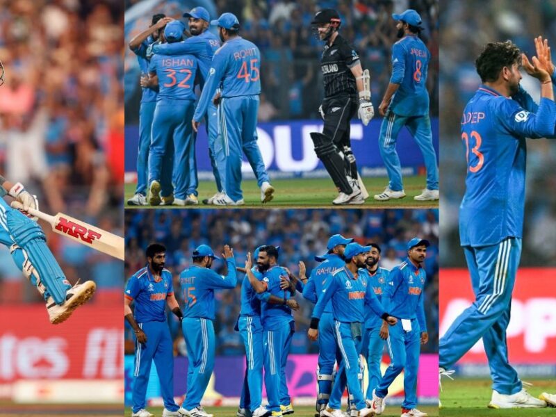 Team India Broke New Zealand'S Pride Defeated Them By 70 Runs Into The Finals Now