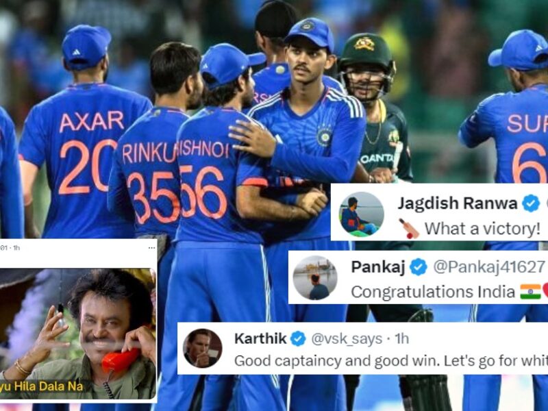 Team India Defeated Australia In The Second T20 Fans Reacted Like This On Social Media
