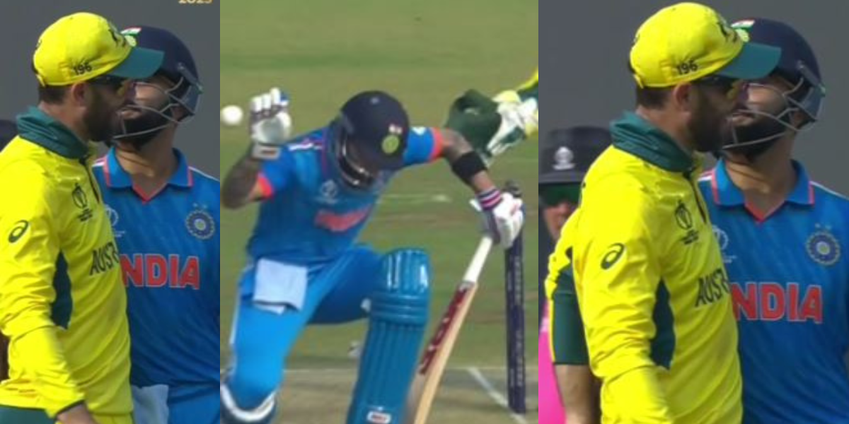 Glenn-Maxwell-Hits-The-Ball-To-Virat-Kohli-Tensions-Breaks-Out-Between-The-Two-Players-Watch-Full-Video-Here