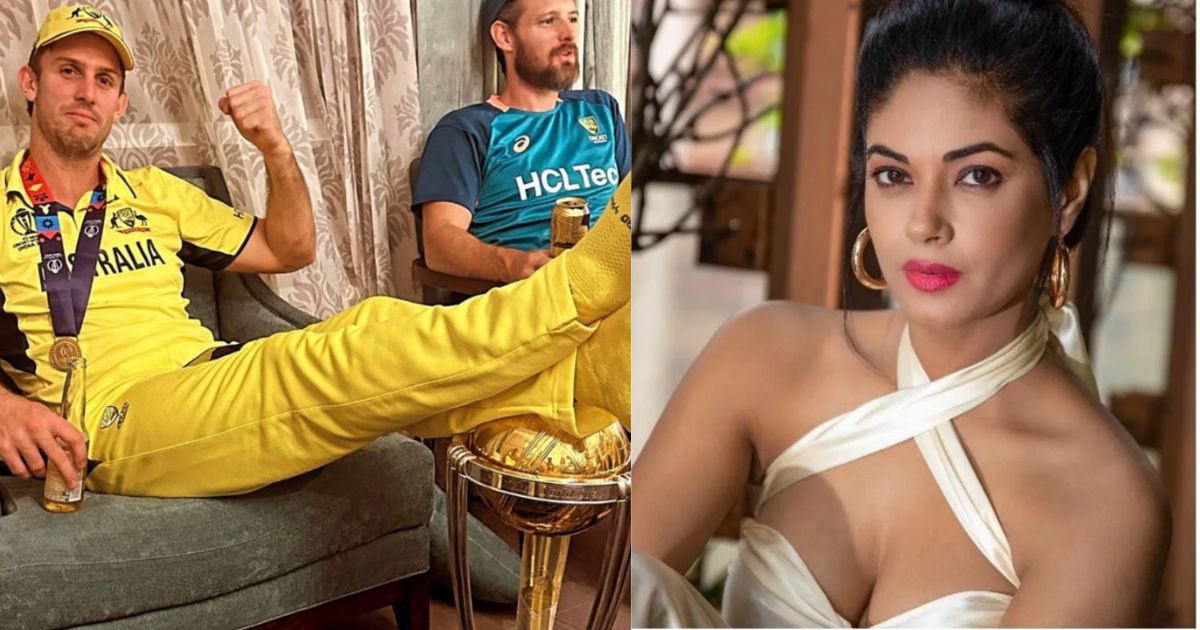 Priyanka Chopra'S Sister Trolled The Australian Cricketer When He Kept The World Cup Under Her Feet.