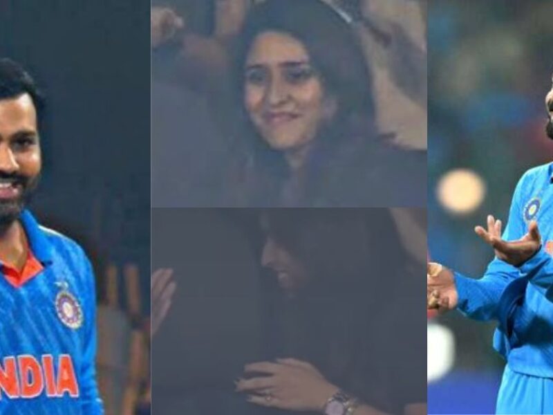 Video: Rohit Sharma Also Took Wicket While Bowling Along With Virat Kohli, Ritika Gave Such A Reaction