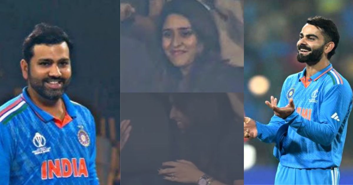 Video: Rohit Sharma Also Took Wicket While Bowling Along With Virat Kohli, Ritika Gave Such A Reaction