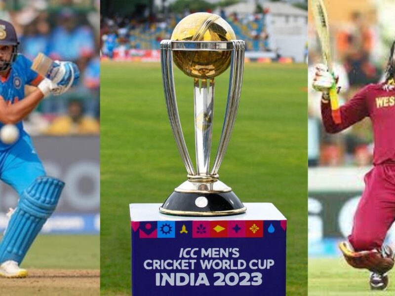 Rohit-Sharma Made A Record Of 49 Sixes In World Cup 2023 By Beating Chris-Gayle