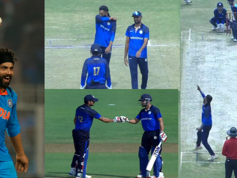 Jadeja Took 5 Wickets In Vijay Hazare Trophy-2023