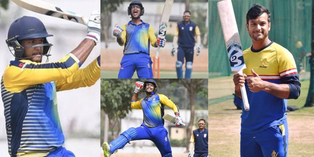 Mayank Agarwal Scored 157 Runs In Just 133 Balls In Vijay Hazare Trophy.