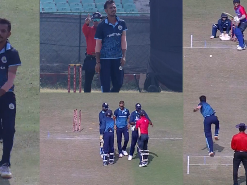 Yuzvendra Chahal Bowled Brilliantly And Took 6 Wickets In Vijay Hazare Trophy.