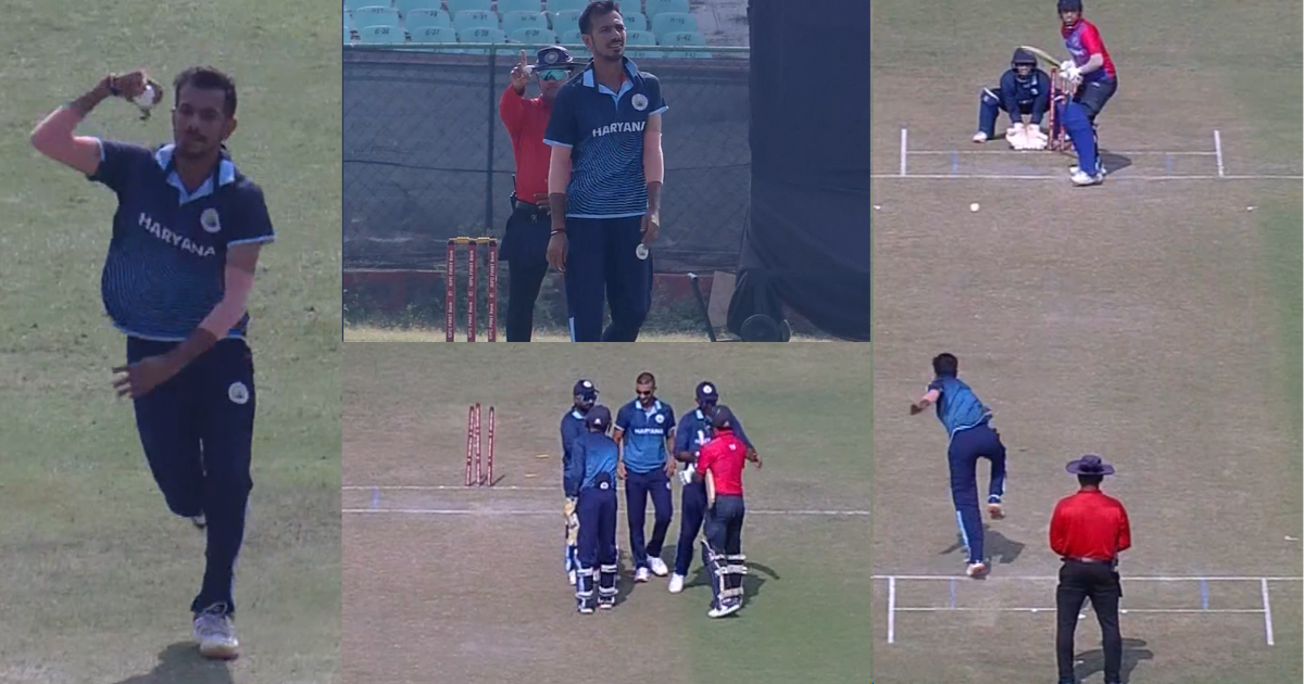 Yuzvendra Chahal Bowled Brilliantly And Took 6 Wickets In Vijay Hazare Trophy.