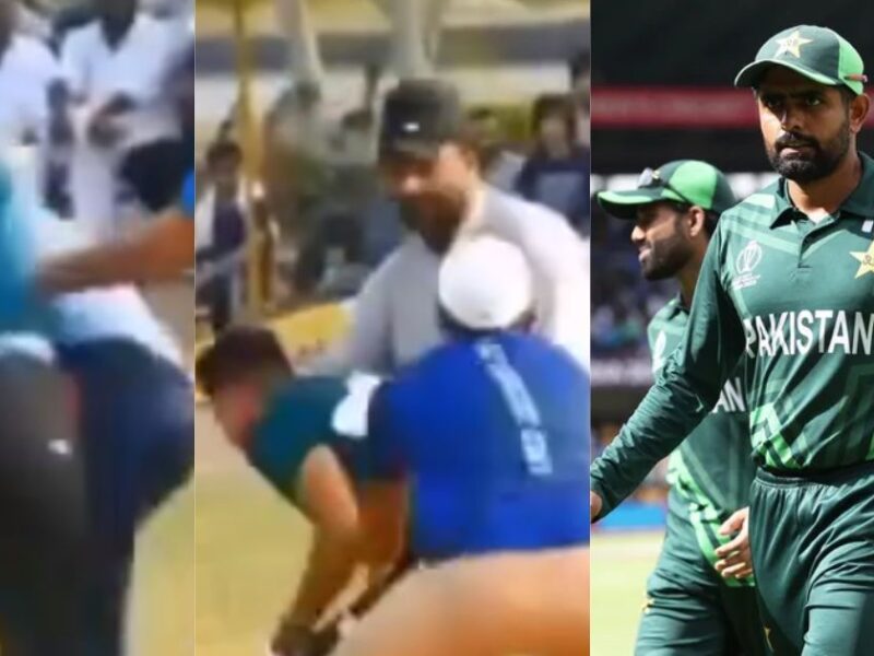 Two Players Of Pakistan Team Fought With Each Other, Video Of The Fight Went Viral