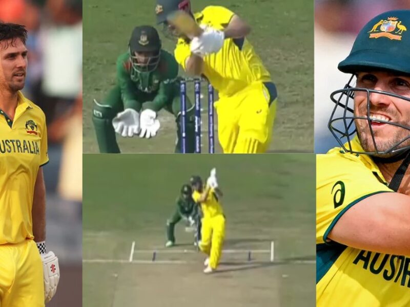 Mitchell Marsh Played A Century Against Bangladesh In Stormy Conditions, Video Went Viral