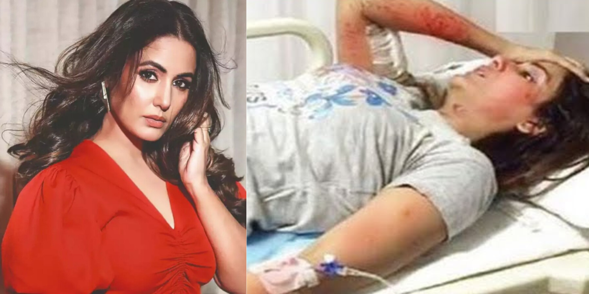 Hina-Khan-Was-Suffering-From-Fever-For-4-Days-Admitted-To-Hospital