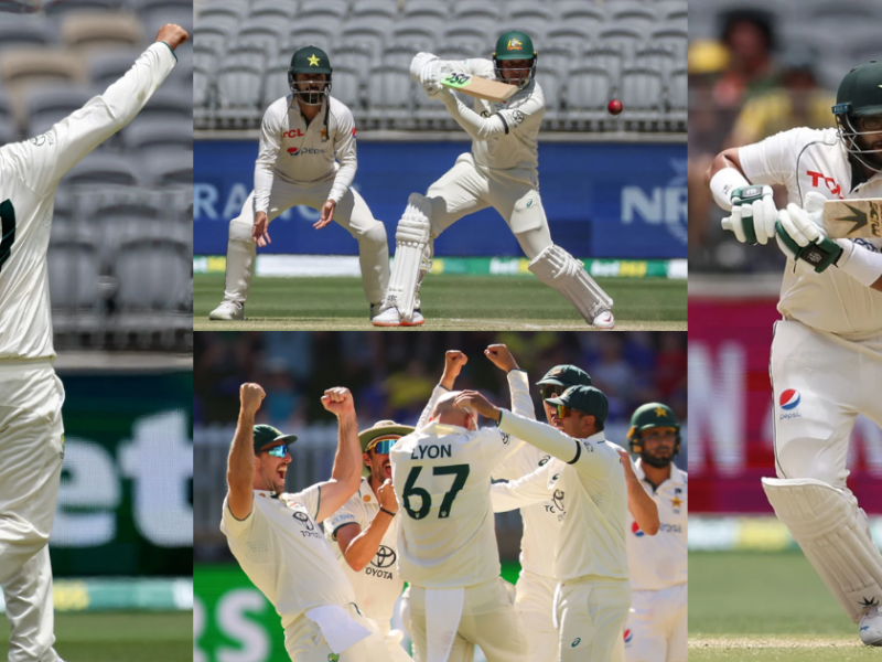 Australia Defeated Pakistan By 360 Runs In The First Test Match.