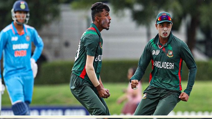 Ind Vs Ban: 8 बार की चैंपियन टीम इंडिया को बांग्लादेश ने चटाई धूल, 4 विकटों से हराकर एशिया कप से किया बाहर 2 Ind Vs Ban U19
