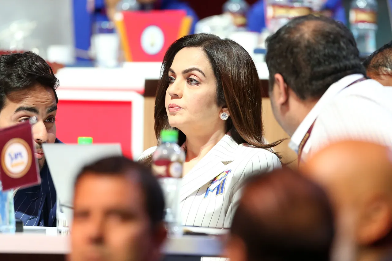 Nita Ambani Mumbai Indians