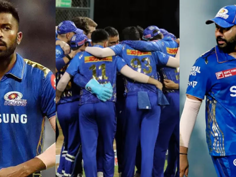 As Soon As Hardik Pandya Became The Captain, Rohit Sharma Was Dropped From The Playing 11 Of Mumbai Indians.
