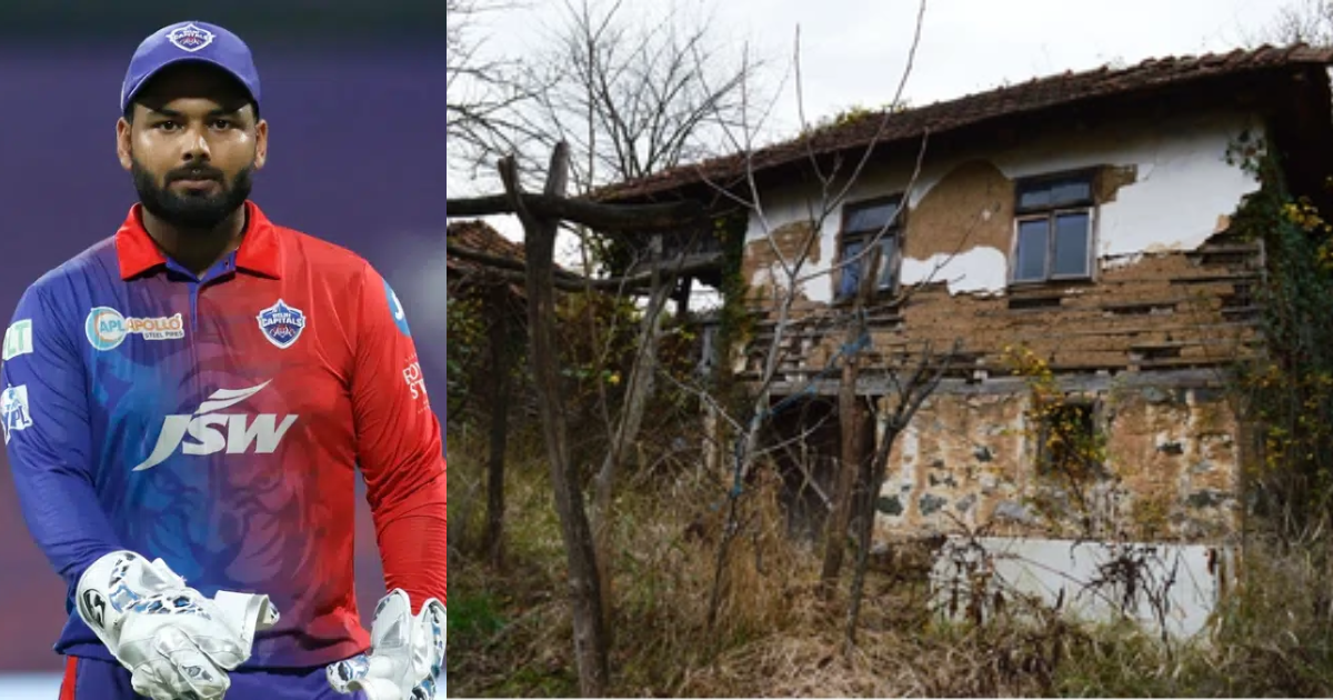 Despite Having A Luxurious House In Delhi, Rishabh Pant Lives In A Dilapidated House.