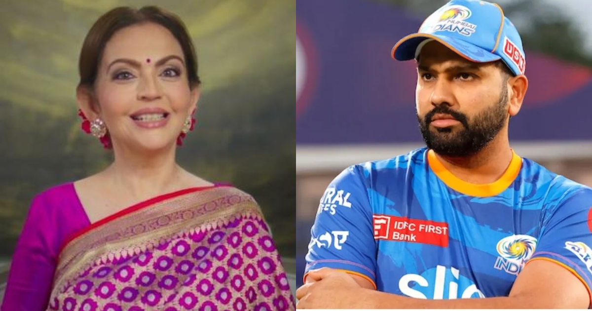 Rohit Sharma And Nita Ambani