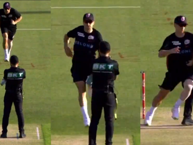 Rcb Bowler Tom Curran Misbehaved With The Umpire, Banned For 4 Matches