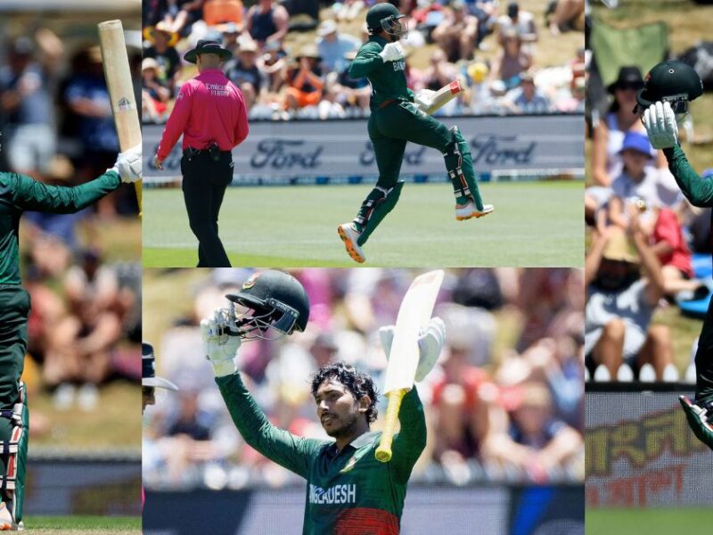 Soumya Sarkar Played A Brilliant Century Innings Of 169 Runs Against New Zealand