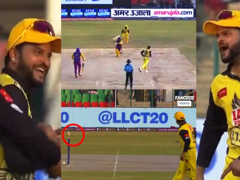 Llc T20 Suresh Raina Showed He Still Got It Dismissed Batsman With His Bullet-Like Accurate Throw
