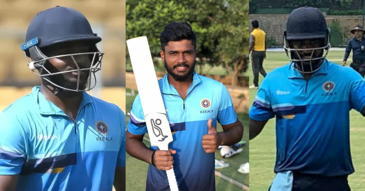 Sanju Samson Scored 35 Runs In Just 13 Balls In Vijay Hazare Trophy.