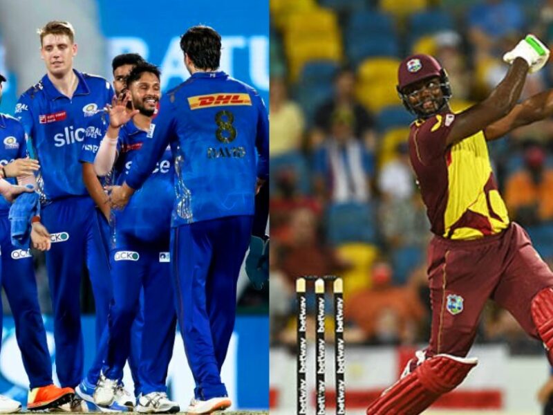 Mumbai Indians Player Destructive Knock Before Ipl 2024 Hit A Flurry Of Fours And Sixes