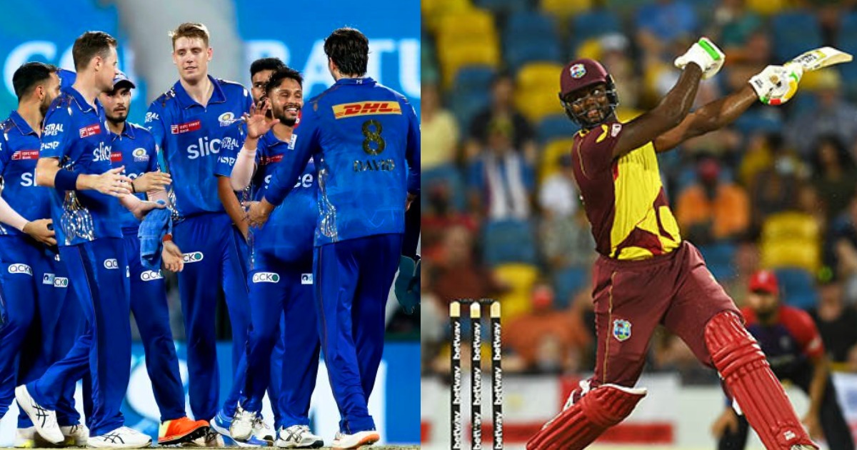 Mumbai Indians Player Destructive Knock Before Ipl 2024 Hit A Flurry Of Fours And Sixes