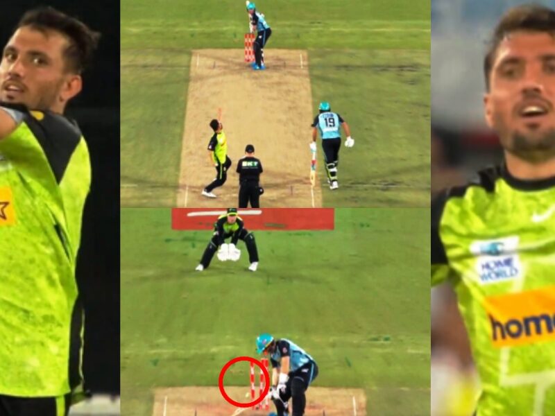 Pakistani Bowler Destroyed The Batsman'S Stumps On Dangerous Yorker With A Speed Of 150 In Bbl 2023